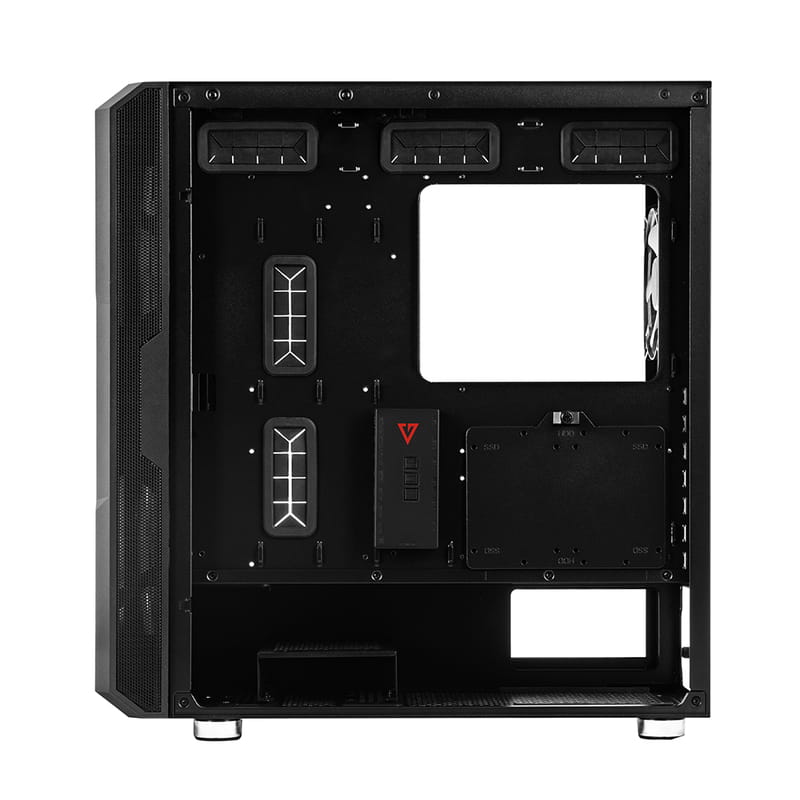 Корпус ModeCom Volcano Amirani ARGB Black (AT-AMIRANI-PG-10-000000-0) без БП