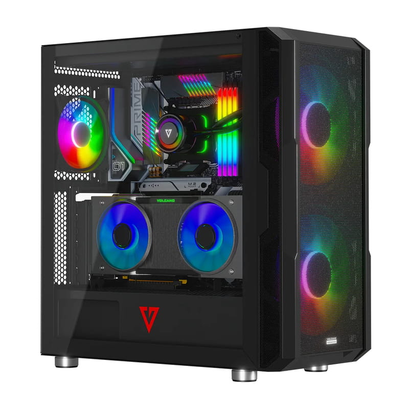 Корпус ModeCom Volcano Amirani ARGB Black (AT-AMIRANI-PG-10-000000-0) без БП