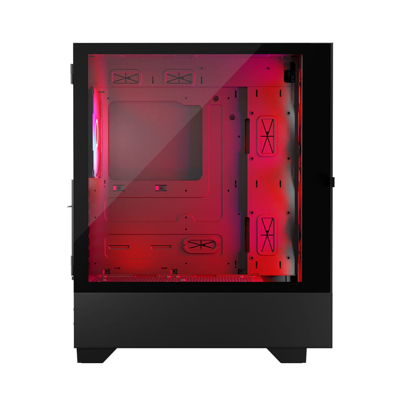 Корпус ModeCom Siroco ARGB Flow Midi Black (AT-SIROCO-MG-10-00ARGB-00) без БП