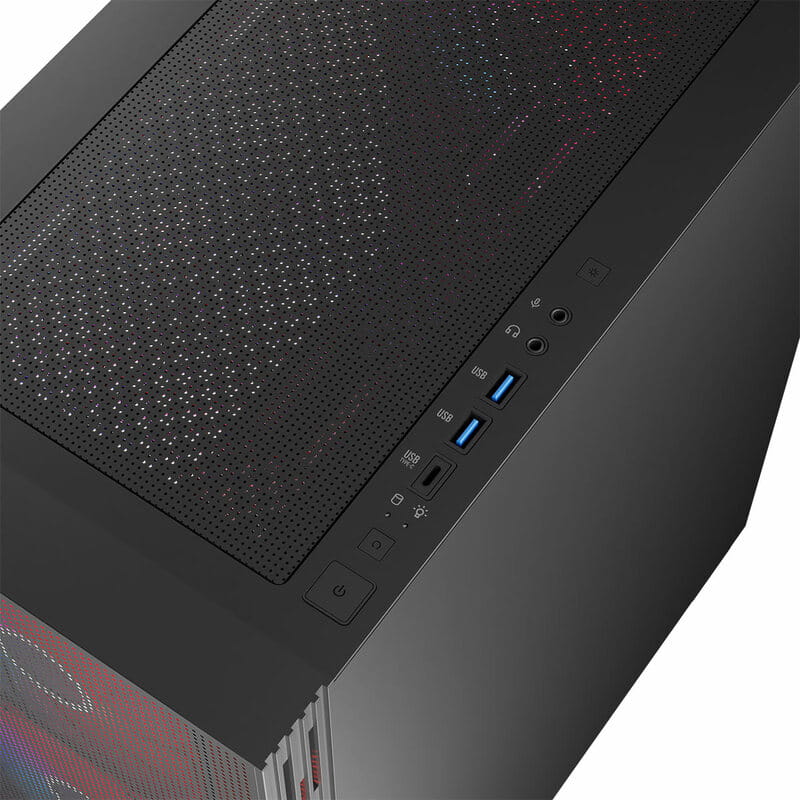 Корпус ModeCom Siroco ARGB Flow Midi Black (AT-SIROCO-MG-10-00ARGB-00) без БП