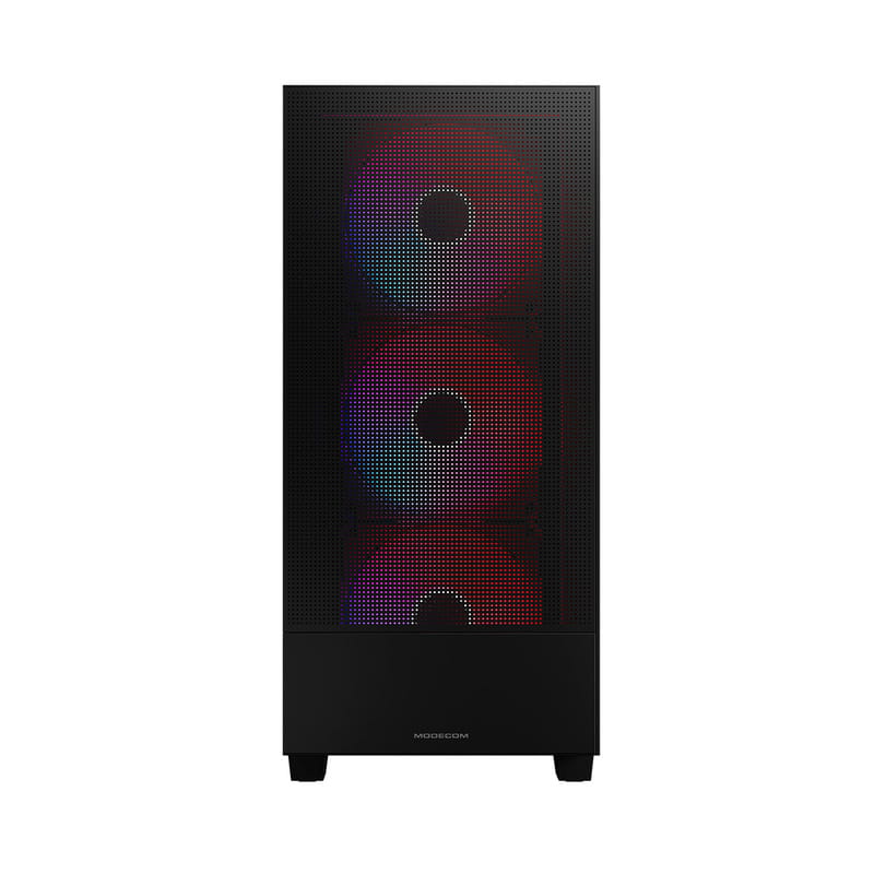 Корпус ModeCom Siroco ARGB Flow Midi Black (AT-SIROCO-MG-10-00ARGB-00) без БП