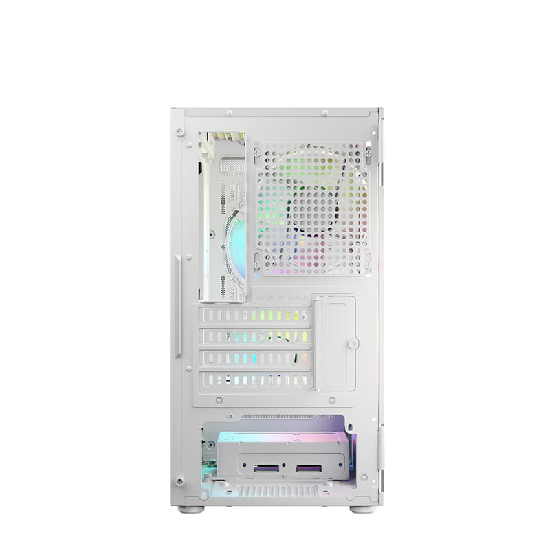 Корпус LogicConcept Portos ARGB Mini White (AM-PORTOS-20-0000000-0002) без БЖ