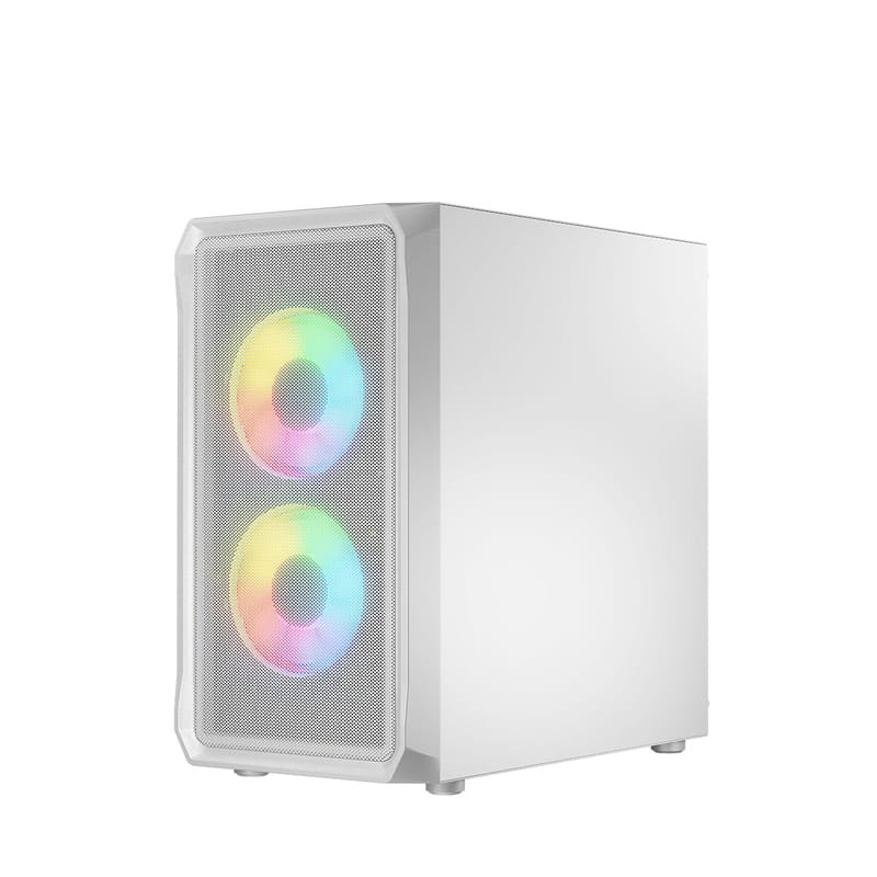 Корпус LogicConcept Portos ARGB Mini White (AM-PORTOS-20-0000000-0002) без БЖ