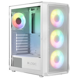 Корпус LogicConcept Portos ARGB Midi White (AT-PORTOS-20-0000000-0002) без БЖ