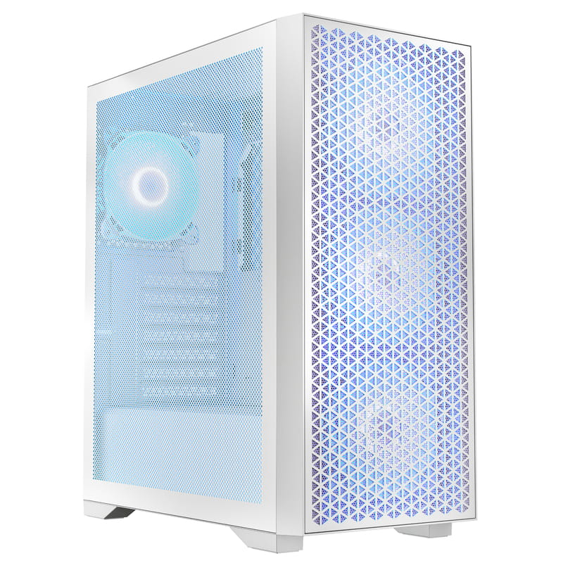 Корпус LogicConcept Dart Pro ARGB Midi White (AT-DART-PRO-ARGB-20) без БП