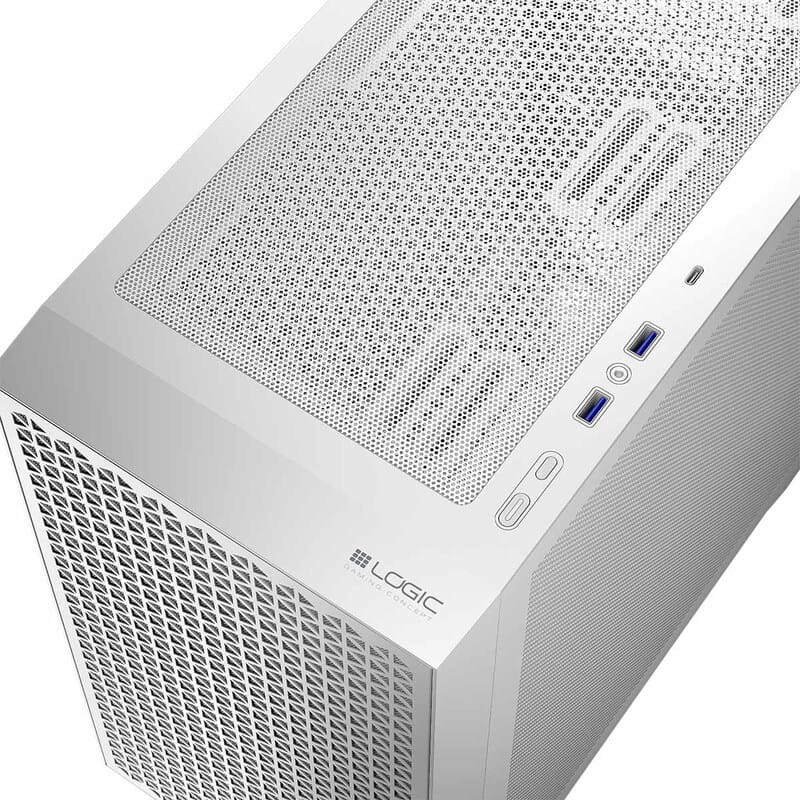 Корпус LogicConcept Dart Pro Mini White (AM-DART-PRO-0000-20) без БЖ