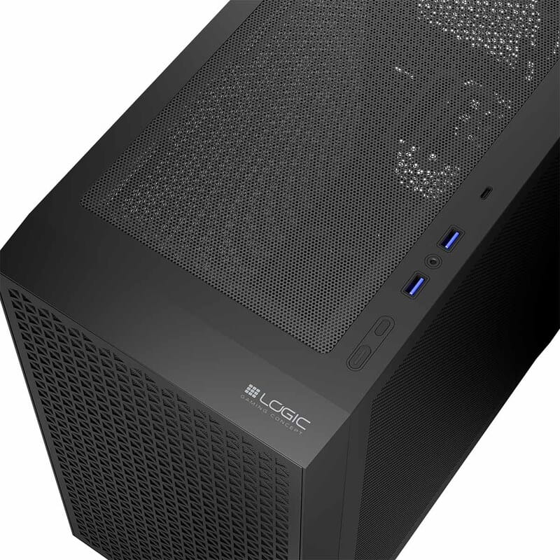 Корпус LogicConcept Dart Pro Mini Black (AM-DART-PRO-0000-10) без БЖ