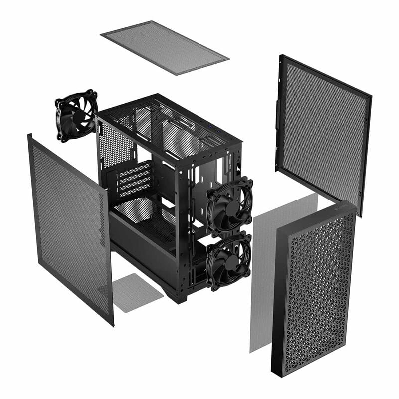 Корпус LogicConcept Dart Pro Mini Black без БП (AM-DART-PRO-0000-10)