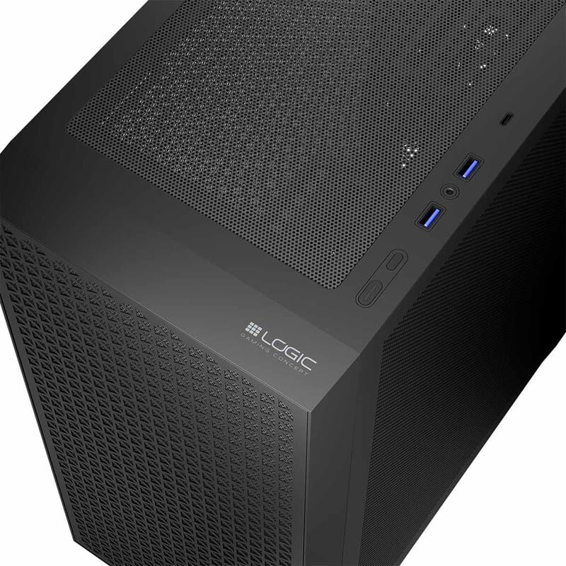 Корпус LogicConcept Dart Pro Midi Black без БП (AT-DART-PRO-0000-10)
