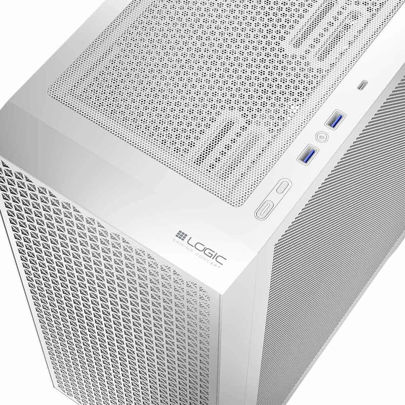 Корпус LogicConcept Dart Pro Midi White без БП (AT-DART-PRO-0000-20)