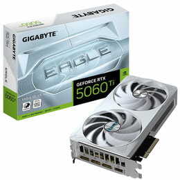 Відеокарта GF RTX 5060 Ti 16GB GDDR7 Eagle OC Ice Gigabyte (GV-N506TEAGLEOC ICE-16GD)