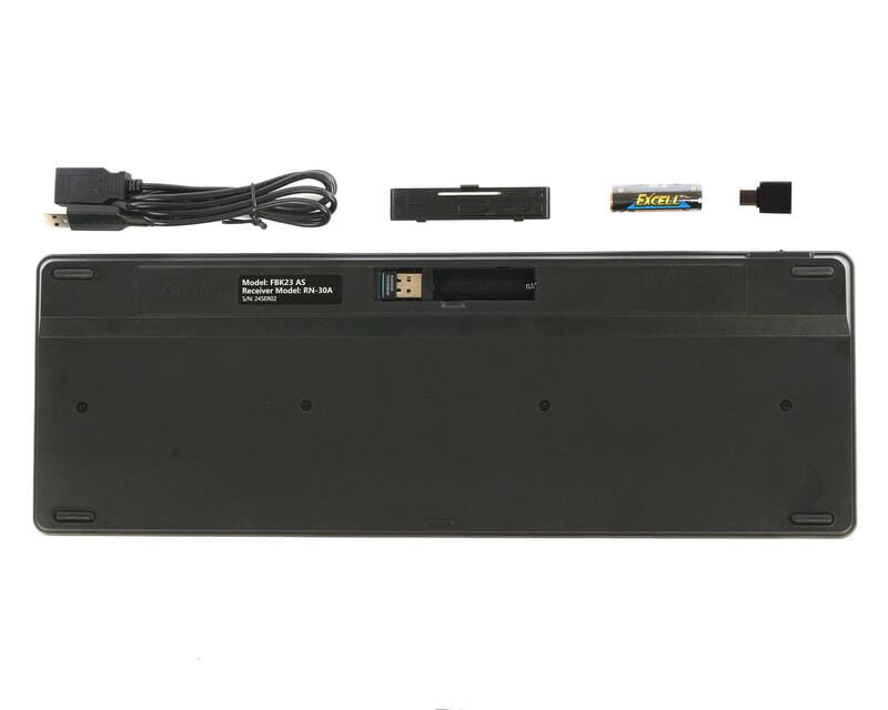Клавіатура бездротова A4Tech FBK23 AS Black