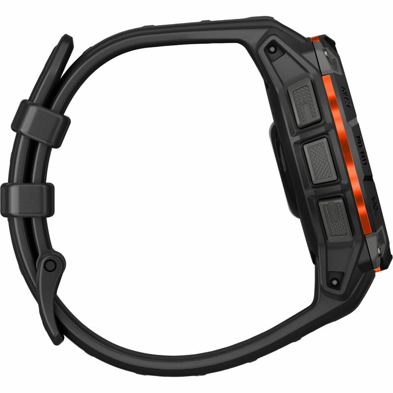 Смарт-часы Garmin Instinct 3 45mm Solar Black with Black Silicone Band (010-02934-40)