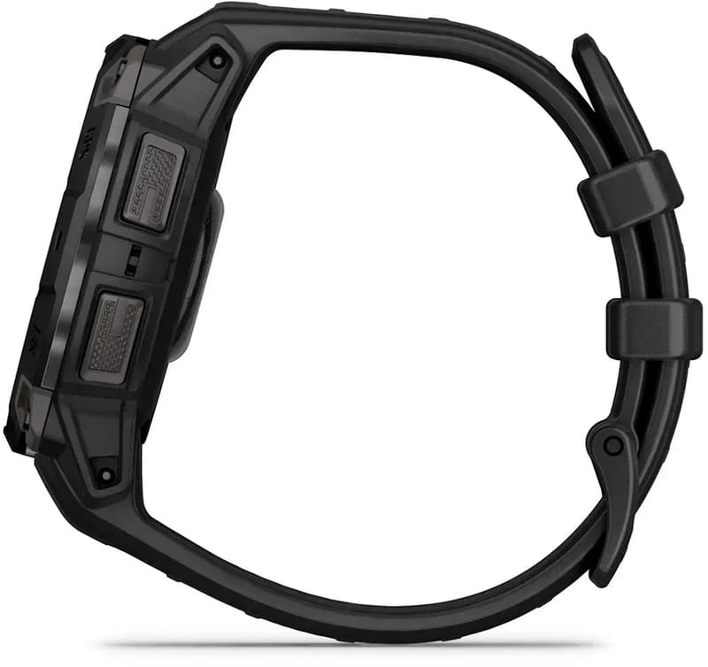 Смарт-часы Garmin Instinct 3 45mm AMOLED Black with Black Silicone Band (010-02936-40)