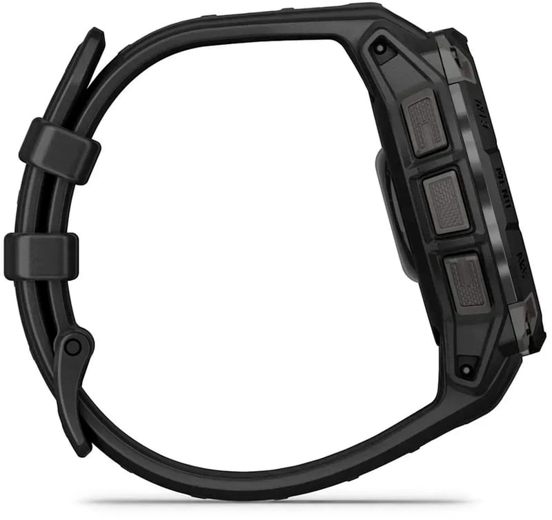 Смарт-часы Garmin Instinct 3 45mm AMOLED Black with Black Silicone Band (010-02936-40)