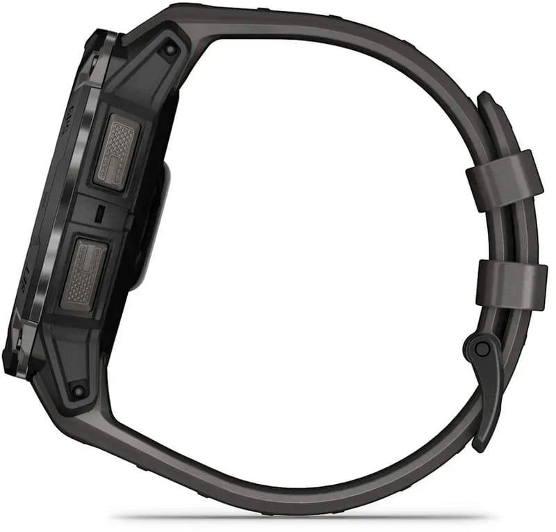 Смарт-часы Garmin Instinct 3 50mm AMOLED Black with Charcoal Silicone Band (010-03020-40)