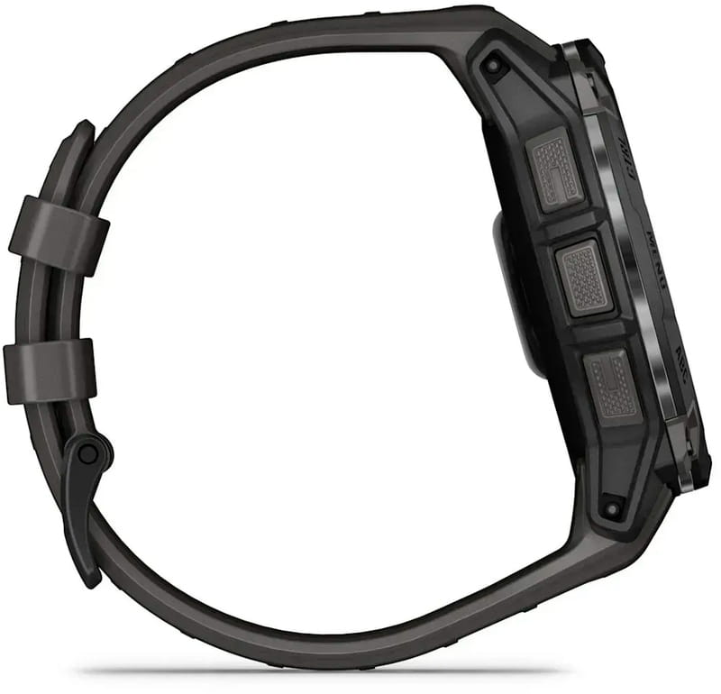 Смарт-часы Garmin Instinct 3 50mm AMOLED Black with Charcoal Silicone Band (010-03020-40)
