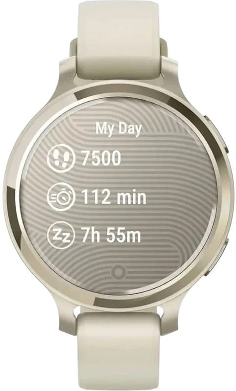 Смарт-часы Garmin Lily 2 Active Lunar Gold with Bone Silicone Band (010-02891-50)