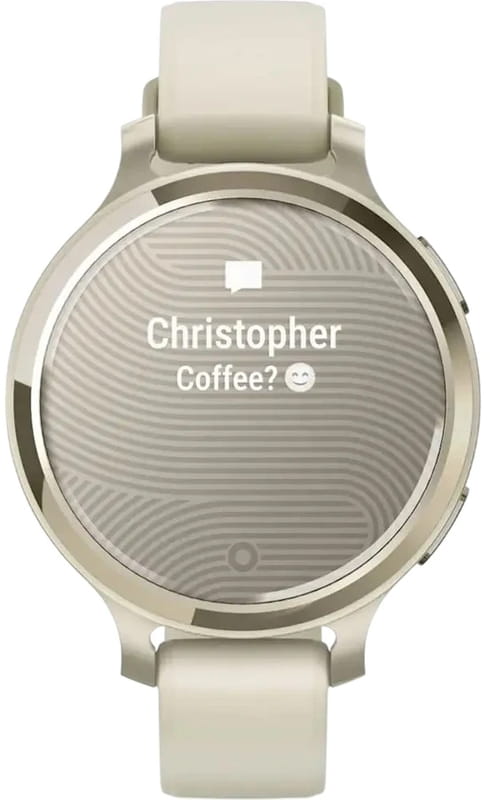 Смарт-часы Garmin Lily 2 Active Lunar Gold with Bone Silicone Band (010-02891-50)