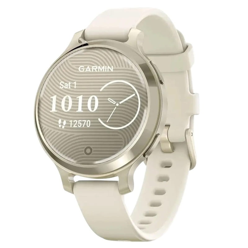 Купити Смарт-годинник Garmin Lily 2 Active Lunar Gold with Bone Silicone Band (010-02891-50) Смарт-годинник Garmin Lily 2 Active Lunar Gold with Bone Silicone Band (010-02891-50)