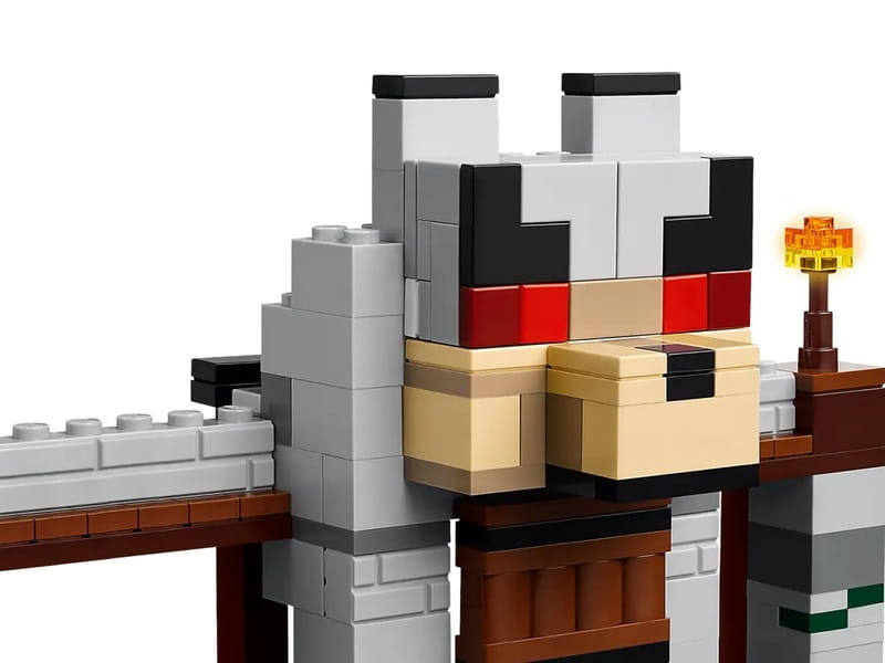 Конструктор LEGO Minecraft Волк из Цитадели (21261)