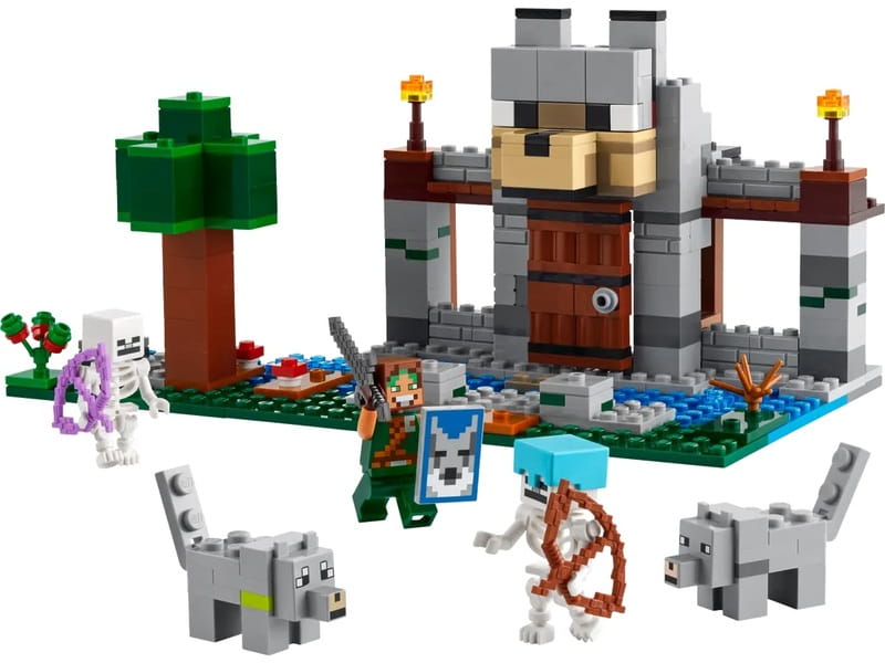 Конструктор LEGO Minecraft Волк из Цитадели (21261)