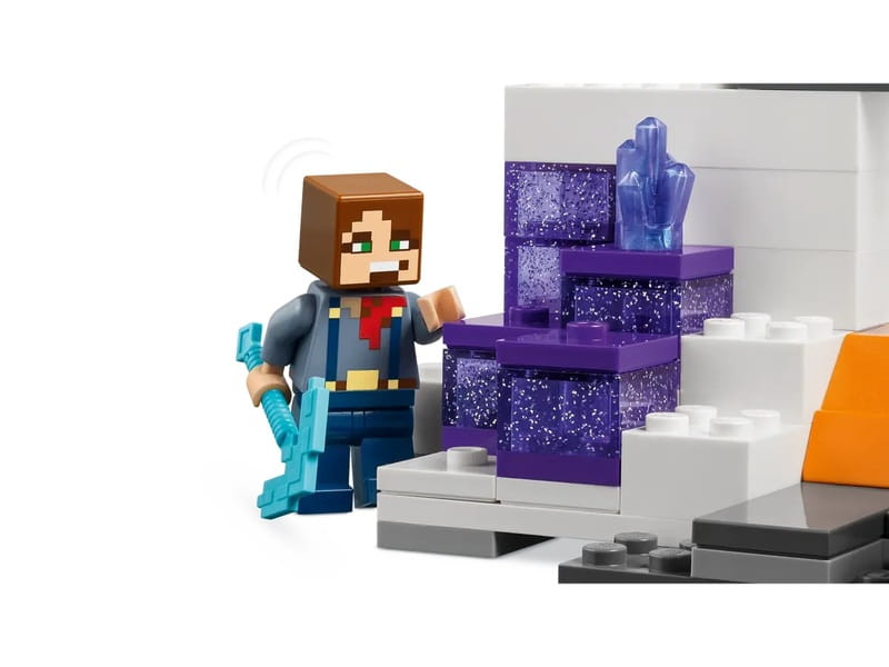 Конструктор LEGO Minecraft Заброшенная шахта в бесплодных землях (21263)