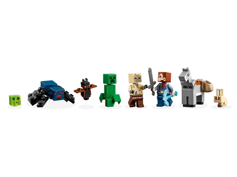 Конструктор LEGO Minecraft Заброшенная шахта в бесплодных землях (21263)