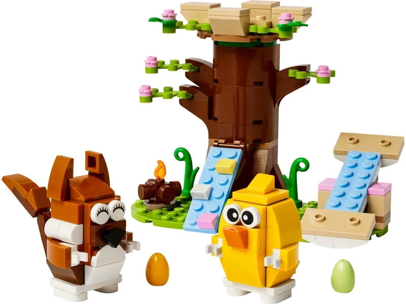 Конструктор LEGO Iconic Весенняя площадка для животных (40709)