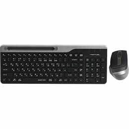 Комплект (клавіатура, миша) бездротовий A4Tech FB2535C Smoky Grey