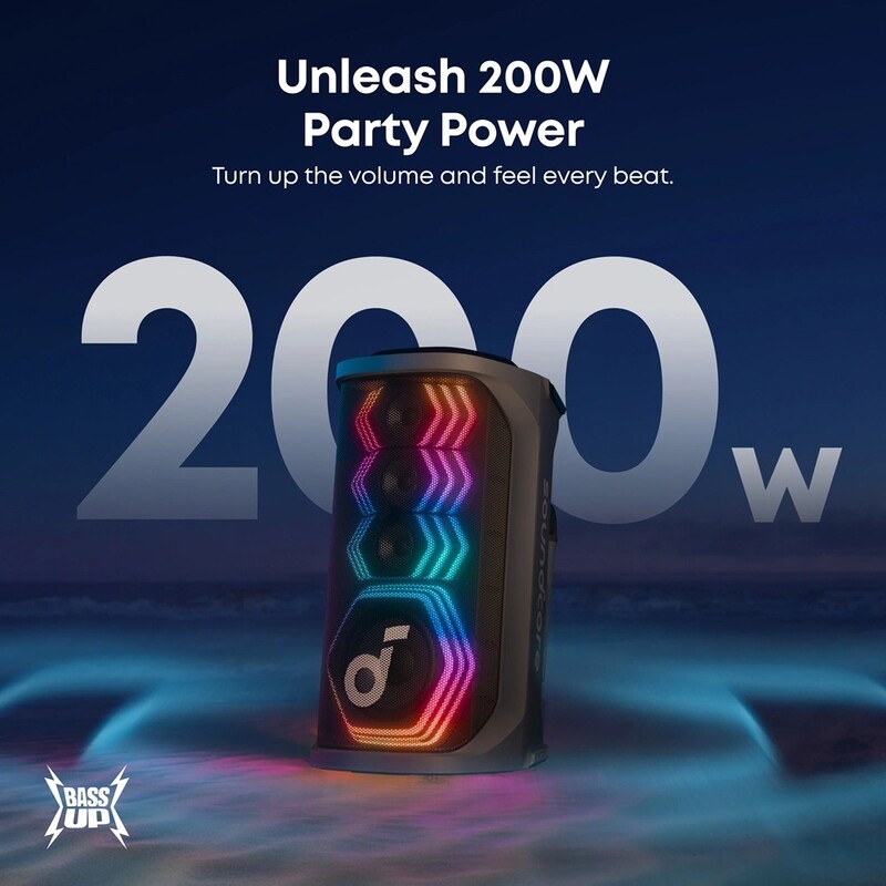 Акустична система Anker SoundCore Rave 3S Black (A31A3012)