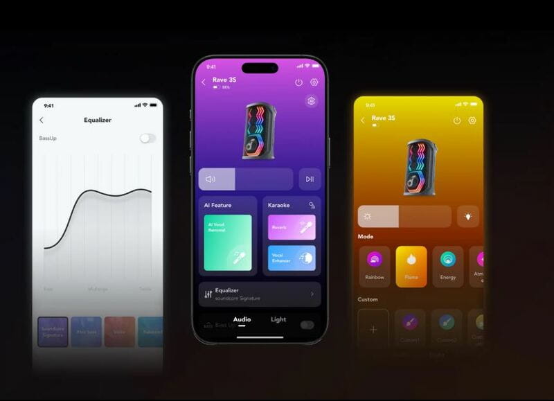 Акустична система Anker SoundCore Rave 3S Black (A31A3012)