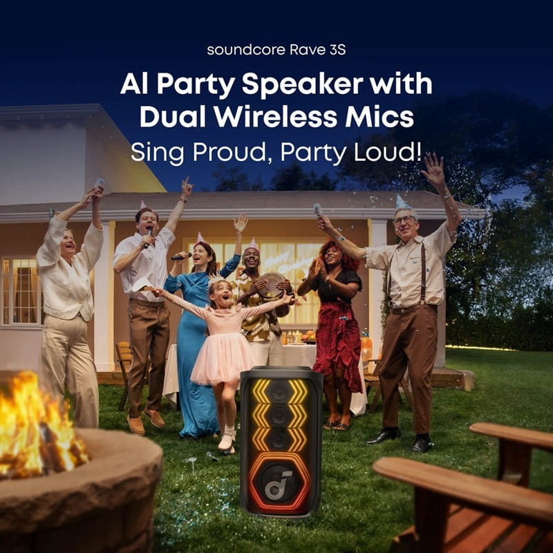 Акустична система Anker SoundCore Rave 3S Black (A31A3012)