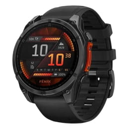 Смарт-годинник Garmin Fenix 8 47mm AMOLED Slate Grey with Black Silicone (010-02904-09)