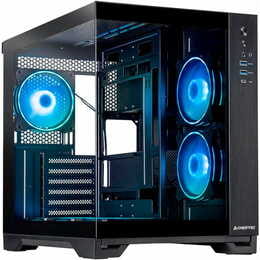 Корпус Chieftec Visio Black без БЖ (GM-30B-TG-OP)