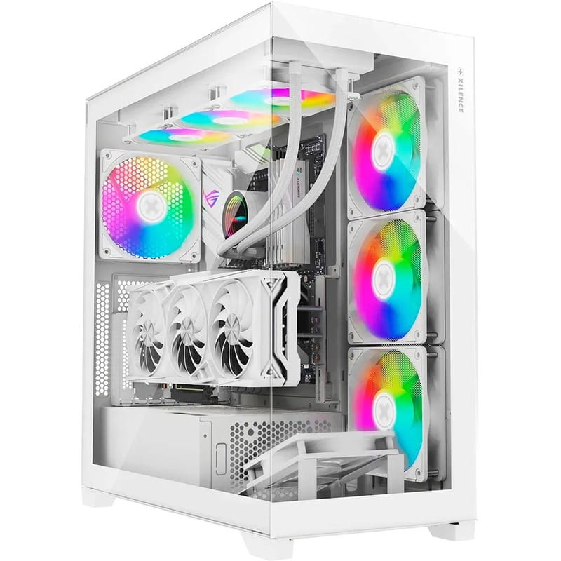 Корпус Xilence Xilent Gleam White (XG271_X818.W.ARGB) без БЖ