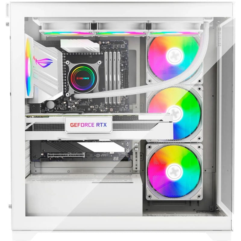 Корпус Xilence Xilent Gleam White (XG271_X818.W.ARGB) без БЖ