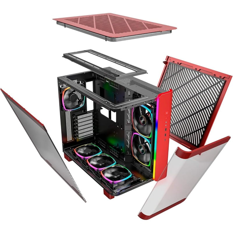 Корпус Montech King 95 Pro Red без БЖ