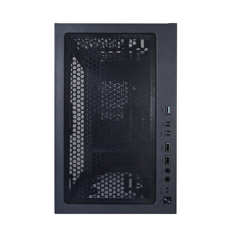 Корпус 1stPlayer X5-3G6P-1G6 Black без БП