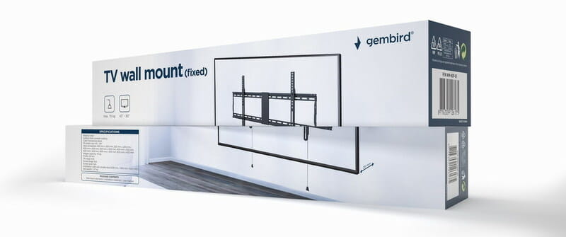 Кронштейн Gembird WM-90F-01 (VESA800х400)