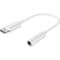 Фото - Адаптер Cablexpert USB Type-C - 3.5 мм (M/F), 0.1 м, White (A-CM-3.5F-01) | click.ua