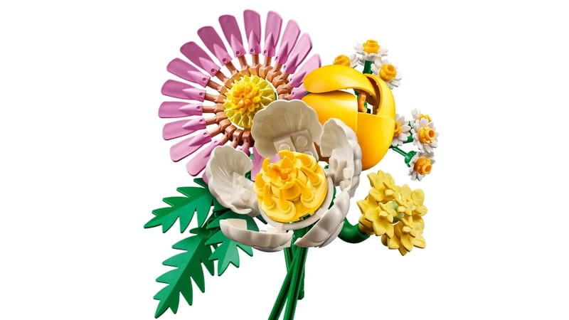 Конструктор LEGO Botanicals Миниатюрный солнечный букет (10347)