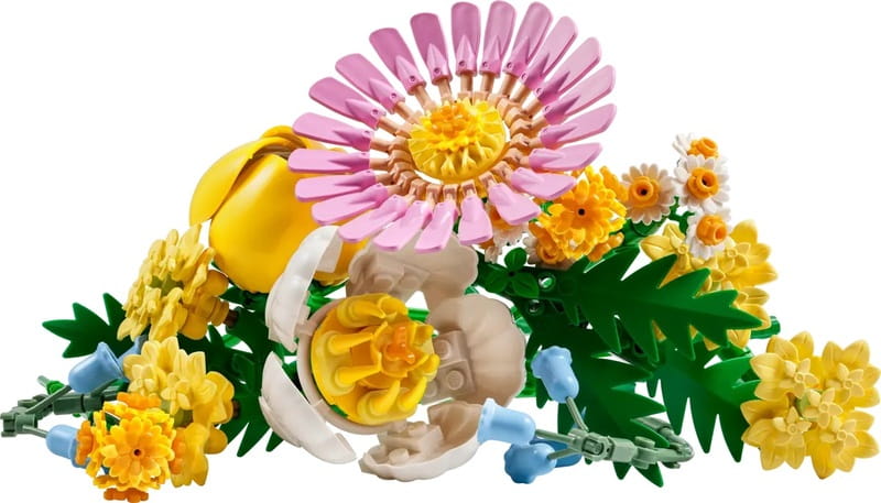 Конструктор LEGO Botanicals Миниатюрный солнечный букет (10347)