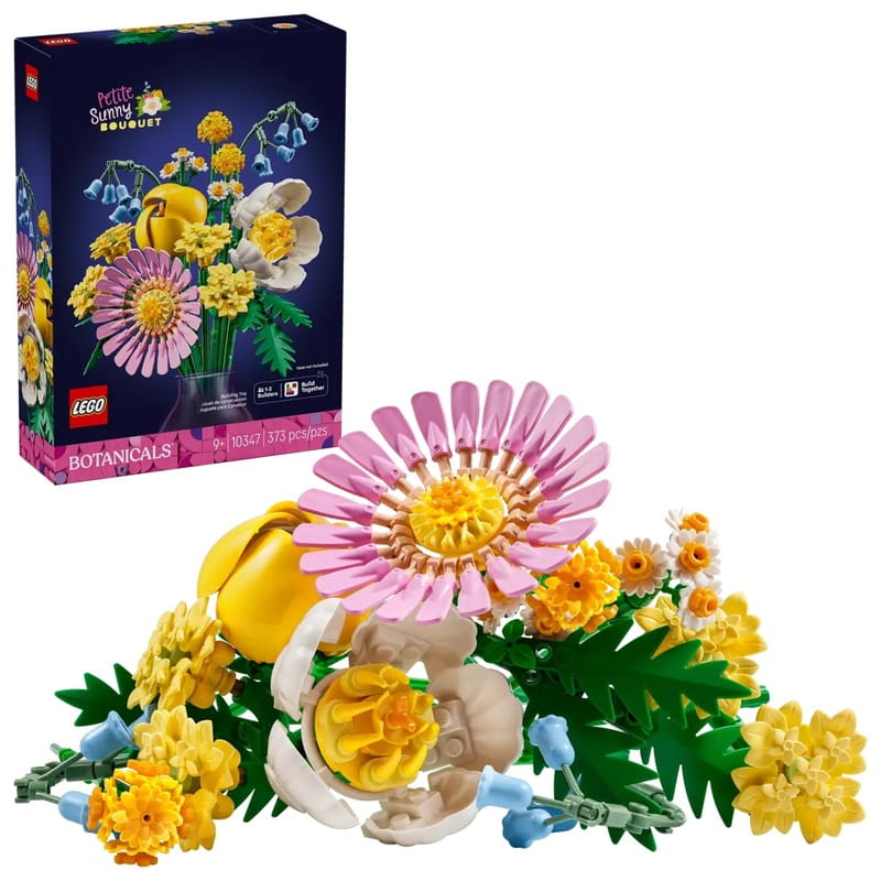 Конструктор LEGO Botanicals Миниатюрный солнечный букет (10347)