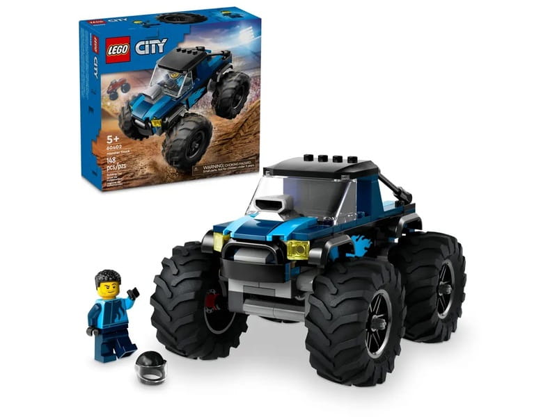 Конструктор LEGO City Синий грузовик-монстр (60402)