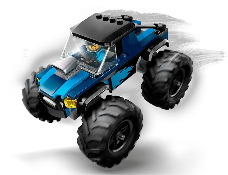 Конструктор LEGO City Синий грузовик-монстр (60402)