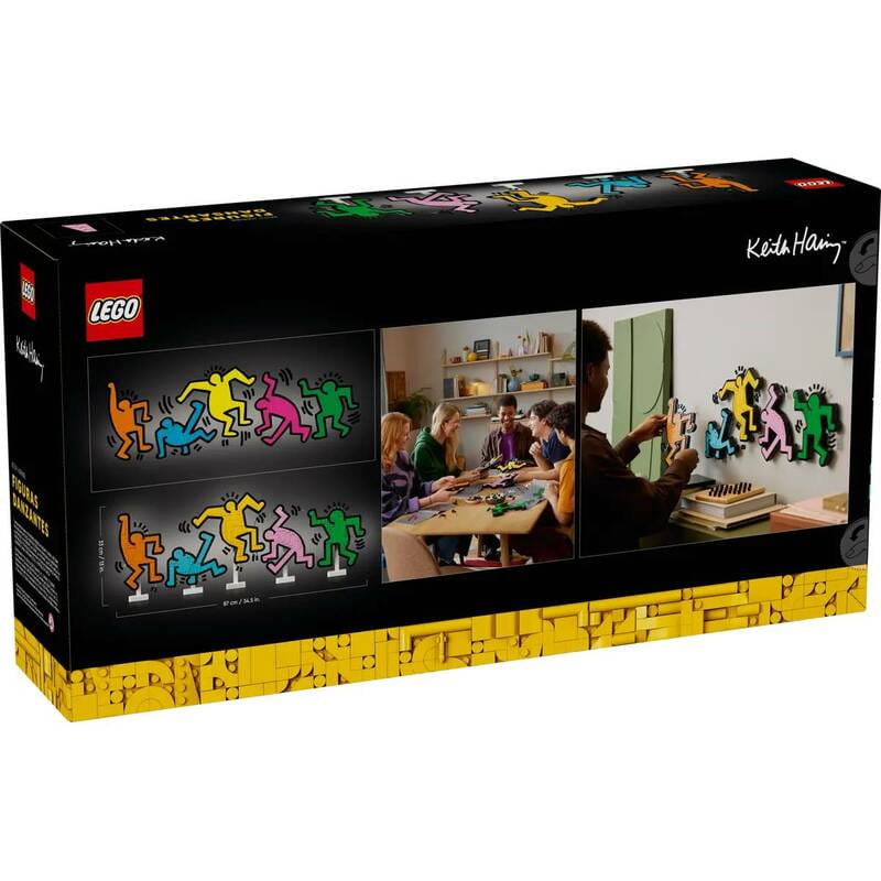Конструктор LEGO Art Кот Харинг - Танцующие человечки (31216)