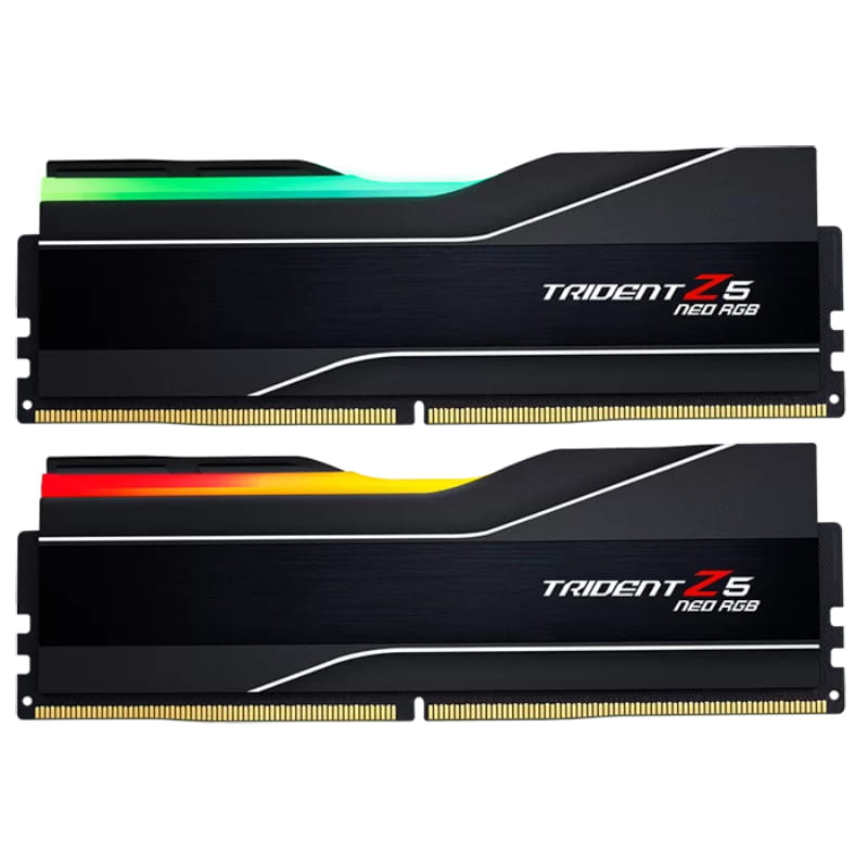 Модуль пам`ятi DDR5 2x32GB/6000 G.Skill Trident Z5 Neo RGB Black (F5-6000J2636H32GX2-TZ5NR)