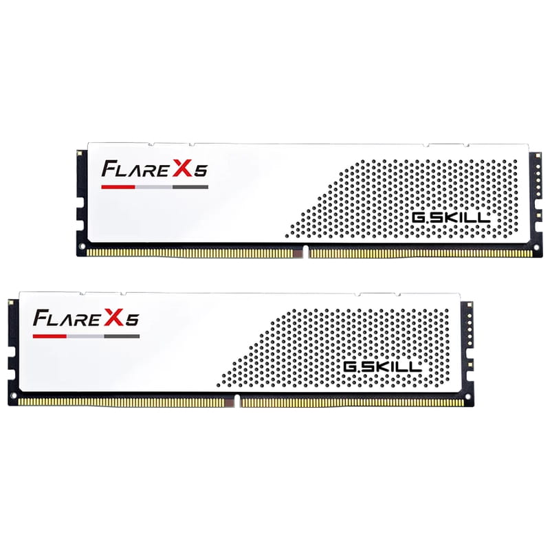 Модуль пам`ятi DDR5 2x32GB/6000 G.Skill Flare X5 White (F5-6000J2836G32GX2-FX5W)