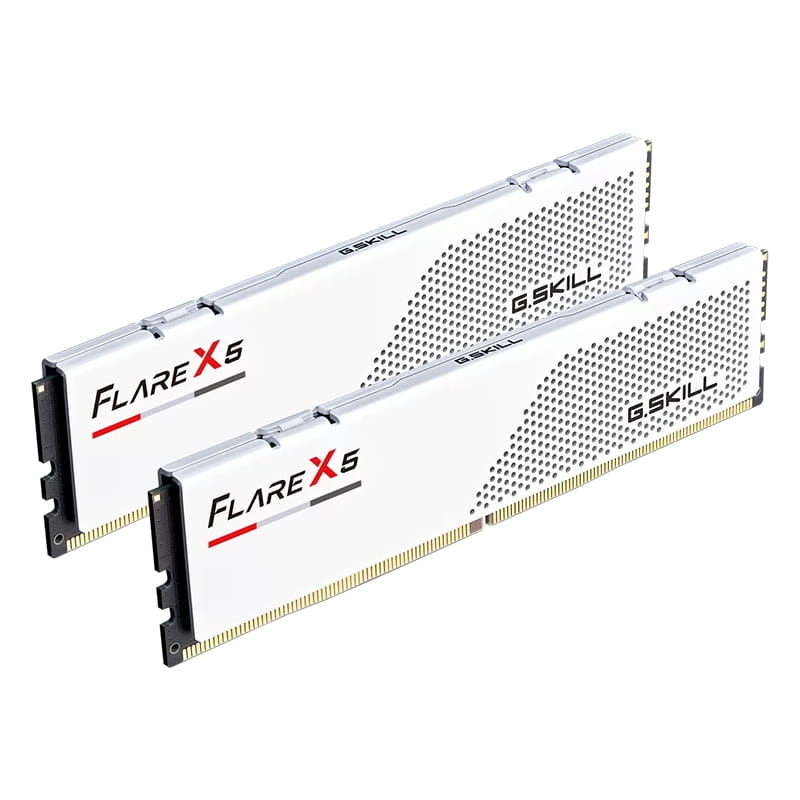 Модуль пам`ятi DDR5 2x32GB/6000 G.Skill Flare X5 White (F5-6000J2836G32GX2-FX5W)